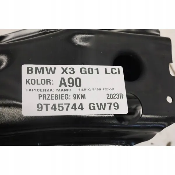 Refuerzo de parachoques OEM 74529423MWGK BMW X3 G01 image 6
