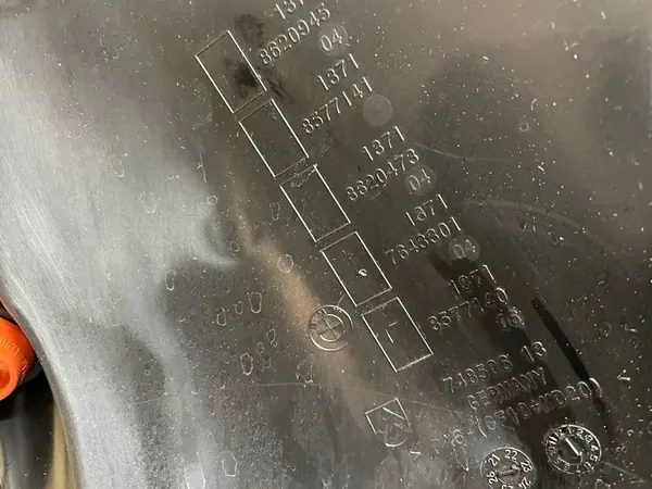 Boîtier de filtre à air + tuyau + résonateur BMW G05 G06 G07 image 5