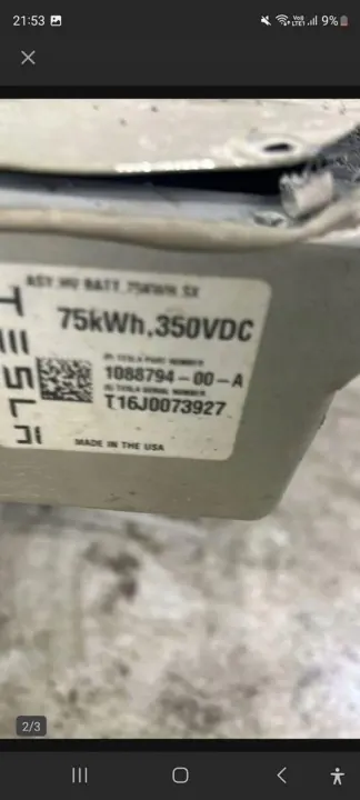 Bateria de tração Tesla Model S OEM 107195400B - 5 Ah image 5