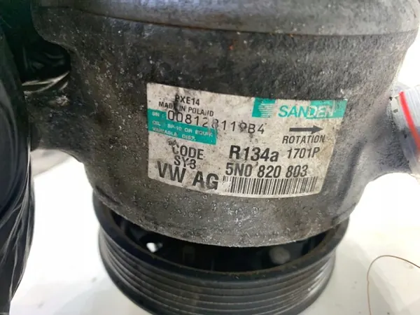 AC Compressor SKODA SUPERB II 5N0820803 2.0 140HP 09-15 OEM LORK-535-33322 image 4