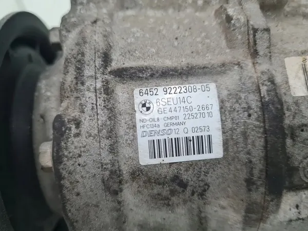 Compressore AC BMW Serie 3 N13 64529222308 image 2