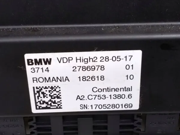 Módulo suspensión neumática BMW OEM 2786978 image 3