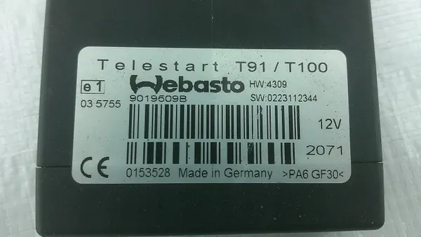 Webasto Telestart ohjausmoduuli 9019509B image 4