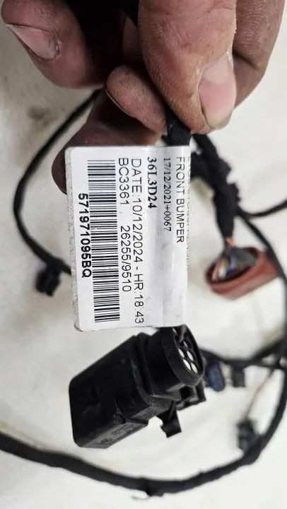 Fiação Sensores Para-choques OEM 571971095BQ VW Tiguan III image 6