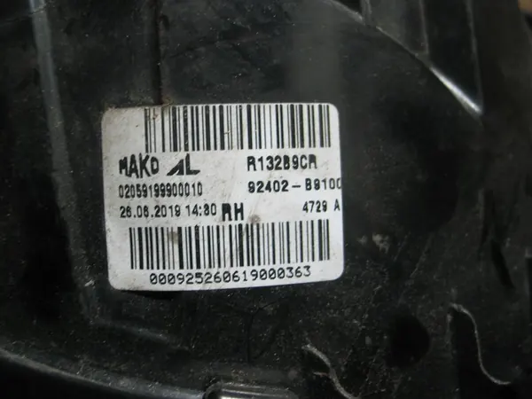 Lámpara Trasera Derecha Hyundai i10 Lift 16- 92402-B9100 image 10