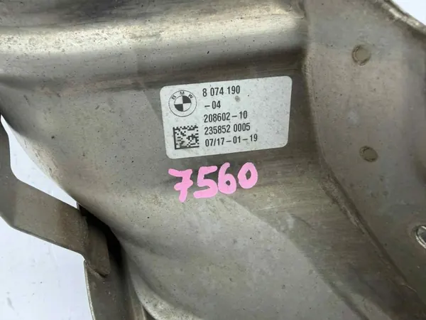 BMW X5 G05 Embout d'échappement droit OEM 8074190 7560 image 7