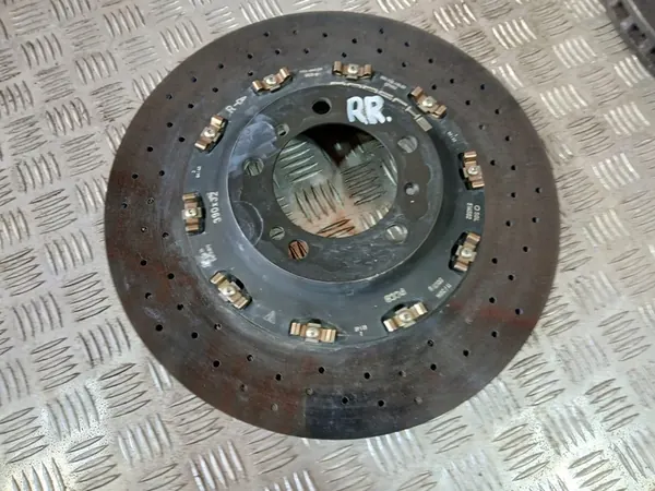 Porsche 991 Keramisk Bromsskiva Höger Bak Turbo image 1