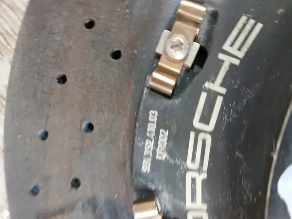 Porsche 991 Keramisk Bromsskiva Höger Bak Turbo image 4