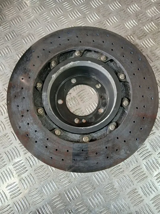 Porsche 991 Keramisk Bromsskiva Höger Bak Turbo image 8