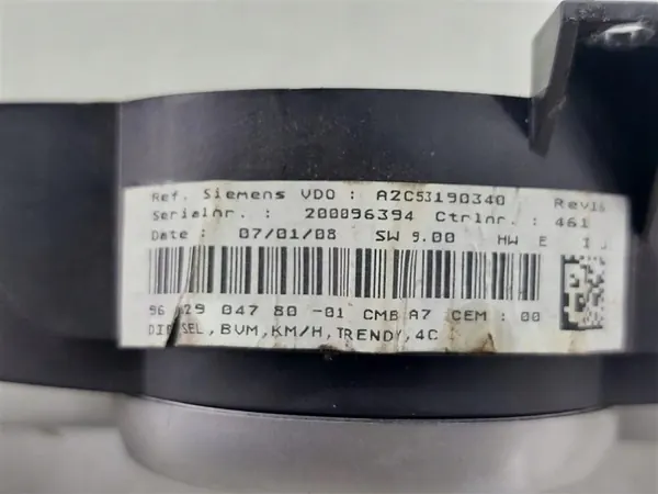 Cuadro de Instrumentos Peugeot 207 OEM A2C53190340 image 5