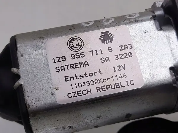Scheibenwischermotor Skoda OE OEM 1Z9955711B - Gebraucht image 8