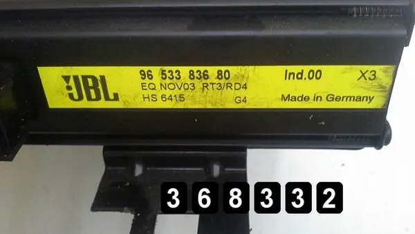 Amplificateur audio OEM AM-368332 pour Citroen C5 image 5