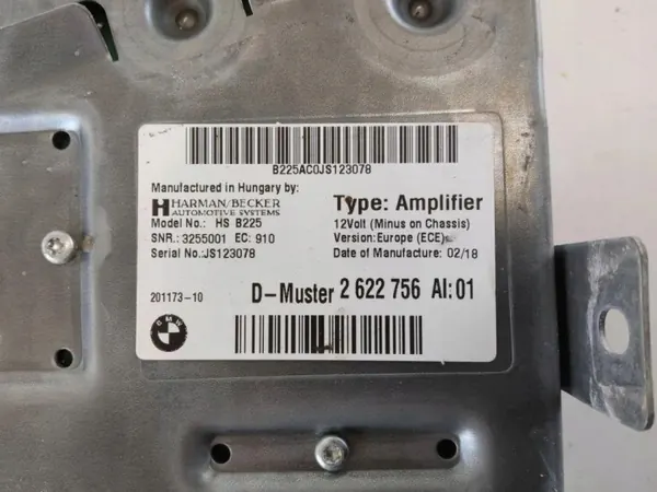 BMW i3 Harman Kardon Audio-versterker OEM 2622756 image 3