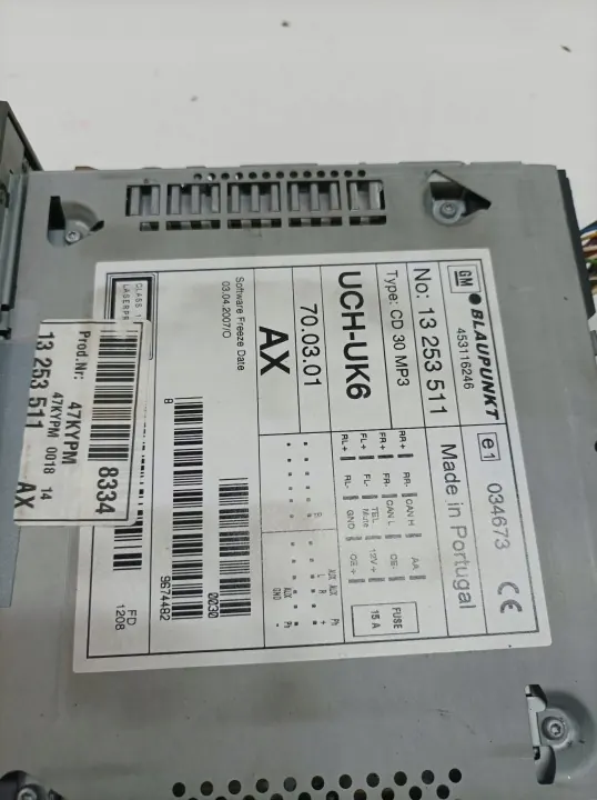 OEM 13253511 Radio Opel Signum I:lle (2003-2008) image 3