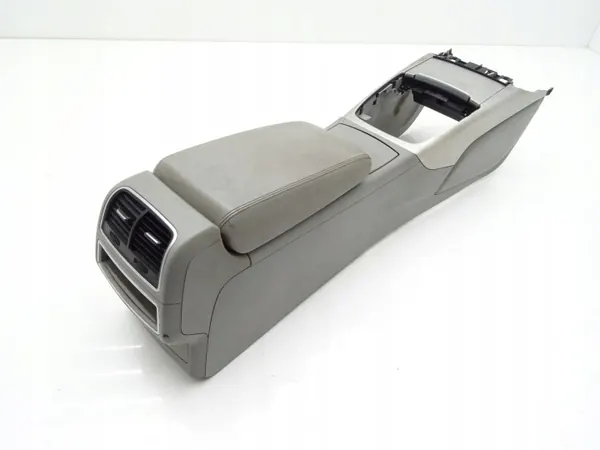 Mittelkonsole Armauflage OEM 4G0863244 Leder grau kariert image 7