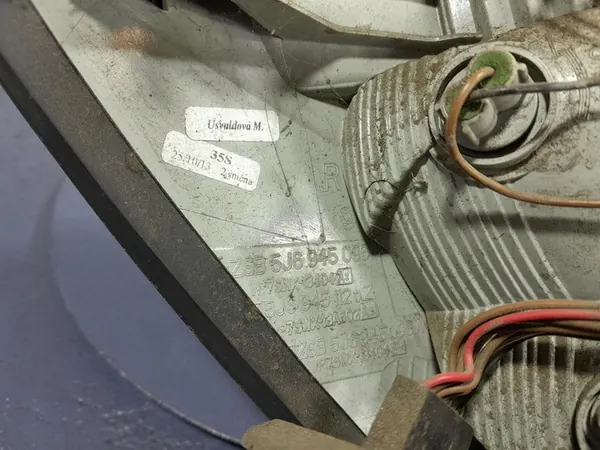 SKODA FABIA II LIFT KOMBI LÁMPARA TRASERA DERECHA 5J6945112A image 6