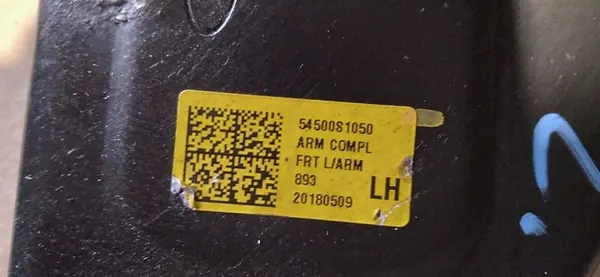 HYUNDAI SANTA FE IV Braccio di Controllo Anteriore Sinistro 54500-S1050 Destro 54501-S1050 image 3