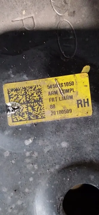 HYUNDAI SANTA FE IV Braccio di Controllo Anteriore Sinistro 54500-S1050 Destro 54501-S1050 image 4