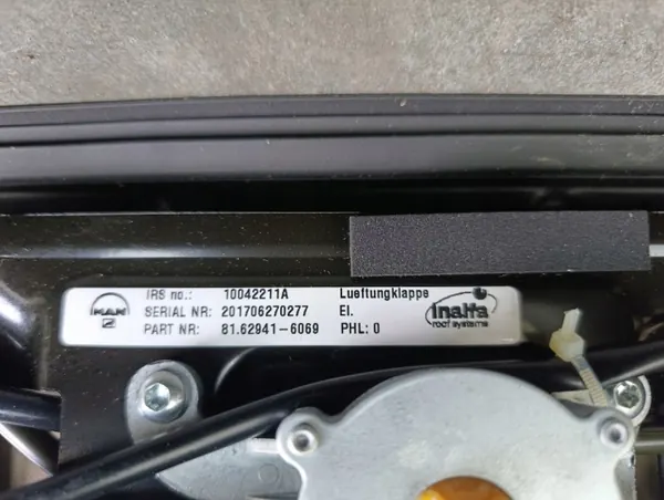 Defletor elétrico MAN TGX/TGS E6 OEM 81629416069 image 6