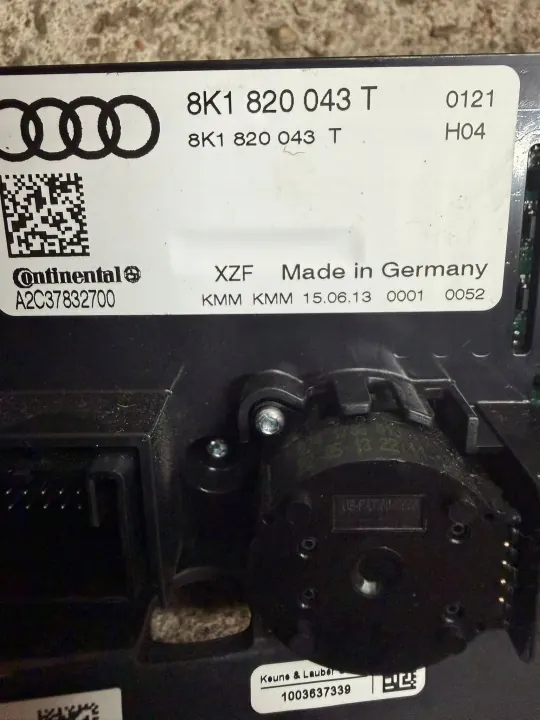 Ilmastointipaneeli Audi A4 Allroad 2013 OEM 8K1820043T image 5