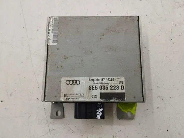 Audi A4/S4 B6 Audioversterker OEM 7561766 image 4