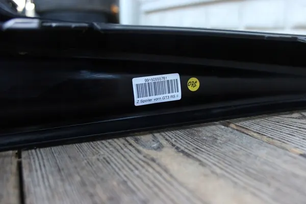 Spoiler de para-choque dianteiro Porsche 911 991 GT3 OEM image 5