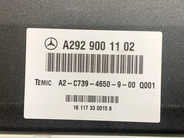 Module de suspension pneumatique Mercedes-Benz GLS X166 2017 A2929001102 image 10