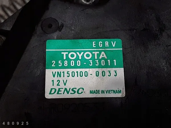 Vanne EGR Toyota Auris 1.4 D4D 25800-33011 image 8