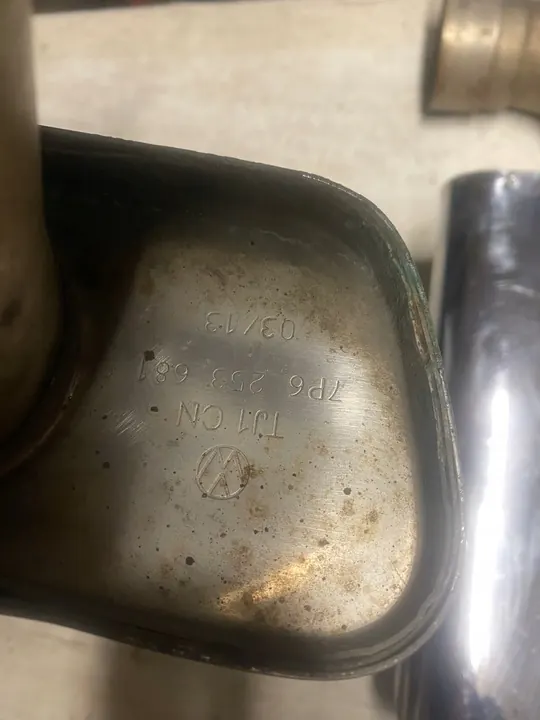 Pakoputken päät Touareg Q7 7P6253681S image 2