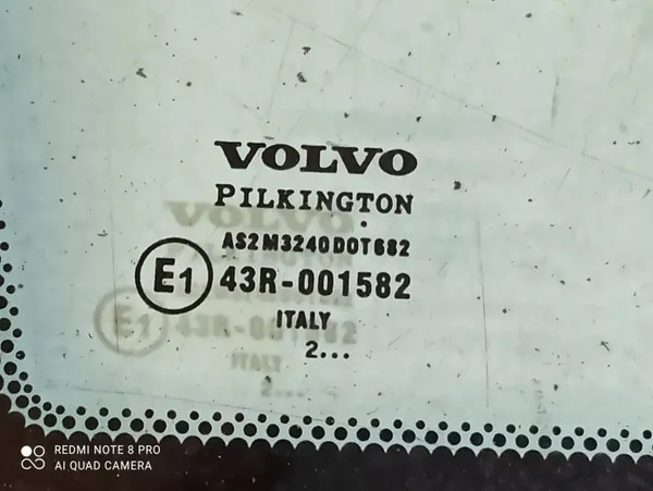 Vänster bakre karossglas OEM 30779650 Volvo XC90 image 5