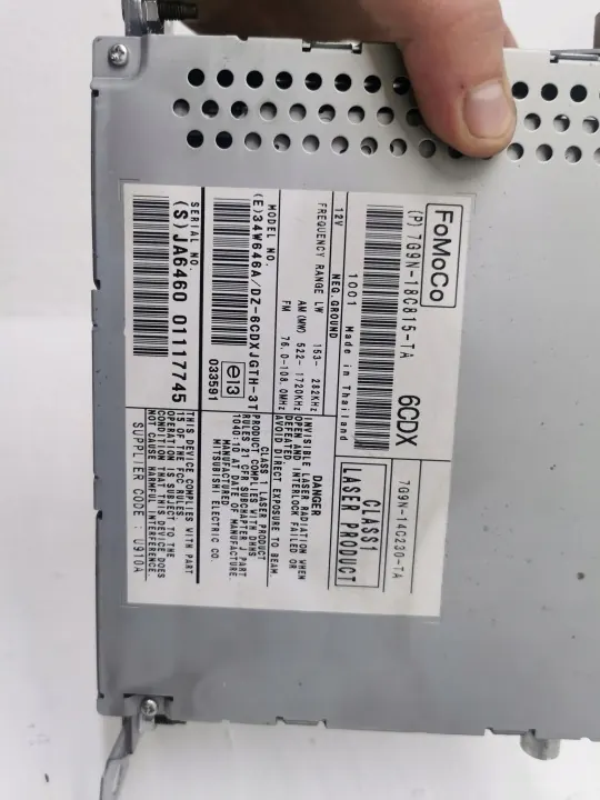 Radio Navigation Jaguar XF X250 OEM 7G9N18C815TA image 7