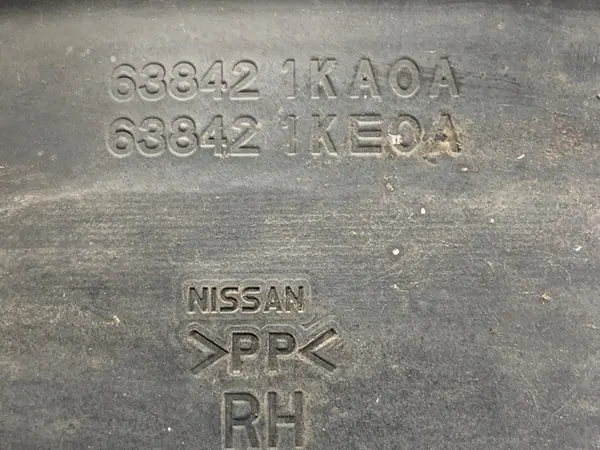 Right Front Wheel Arch Nissan Juke F15 638421KA0A image 5