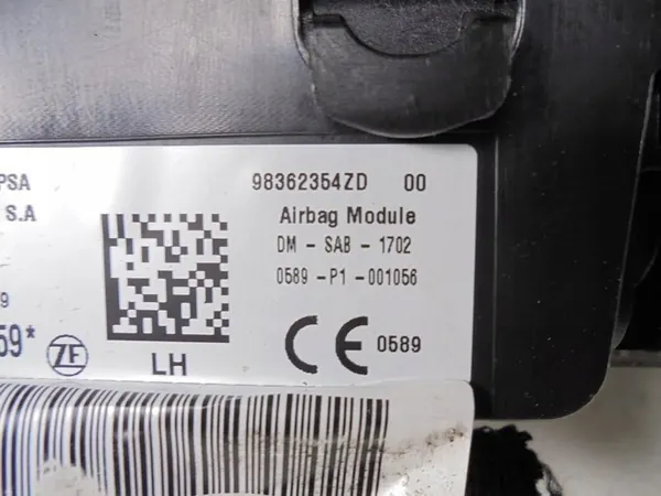 Airbagkussen Links Achter Stoel 98362354ZD Opel Mokka II image 6