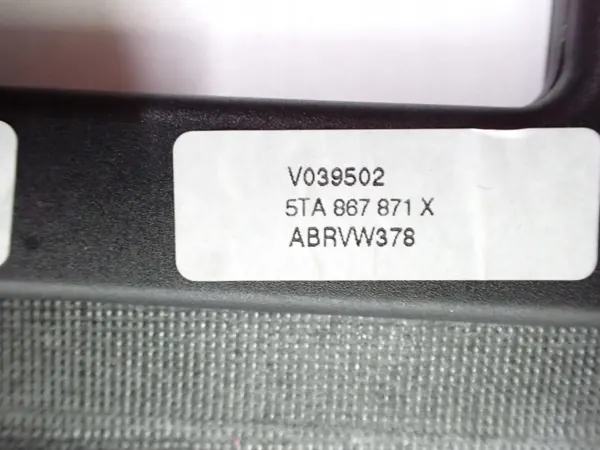 OEM 5TA867871C Store Coffre Arrière VW Touran image 8