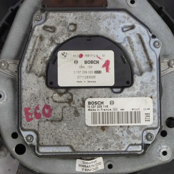 Radiatorventilator BMW OE 67327561712 E60 E61 Diesel image 10