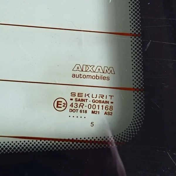 Heckklappenglas OEM 43R001168 für Microcar Aixam image 6