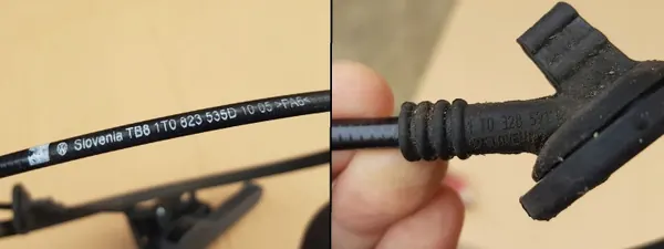 Motorhaubenöffnungskabel OEM DŹWIGNIA CIĘGNO Z UCHWYTEM RĄCZKĄ image 3