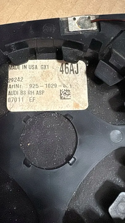 Insert photochrome droit OEM 925-1029-001 pour Audi A4 B8 image 3