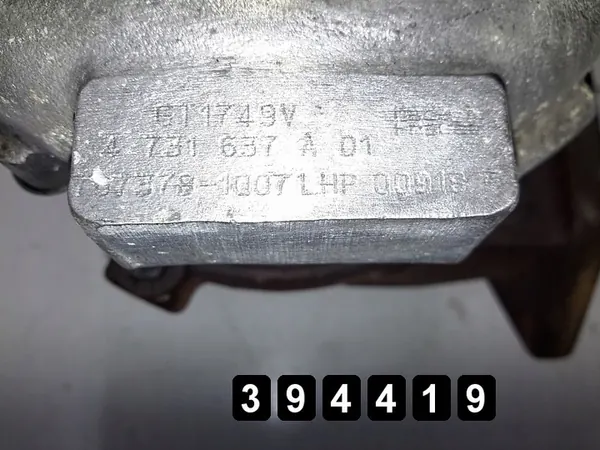 Turbochargeur BMW 1 Series 2009 2000td 4731637 image 5