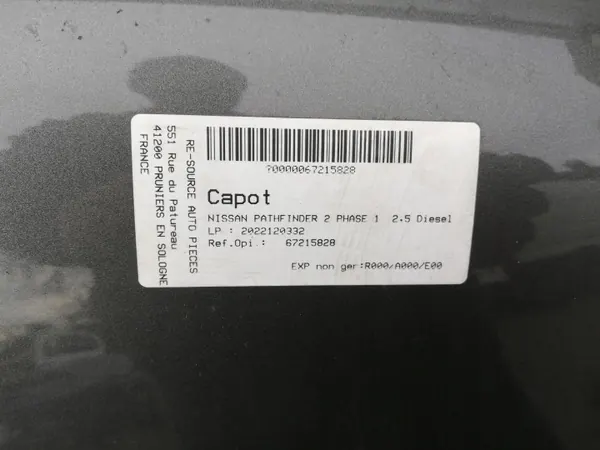 Nissan OE F5100-EB3MA Motorabdeckung - Gebraucht image 7