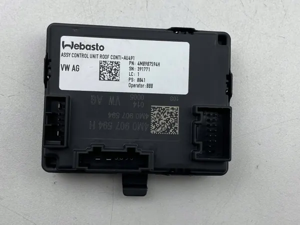 Audi A4 S4 B9 kattoluukumoottori OEM 4M0907594H image 2