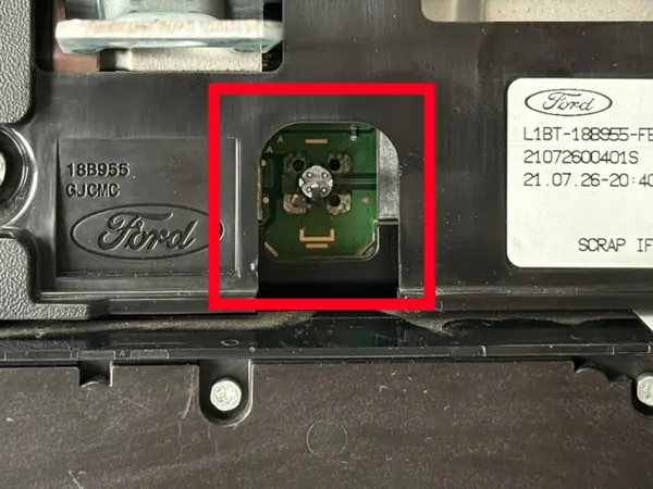 Ford OE L1BT-18B955-FB display radio navigation skärm image 7