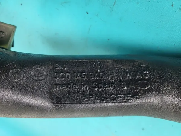 AUDI A3 8P 09 1.9 TDI Ladeluftrohr 3C0145840H image 6