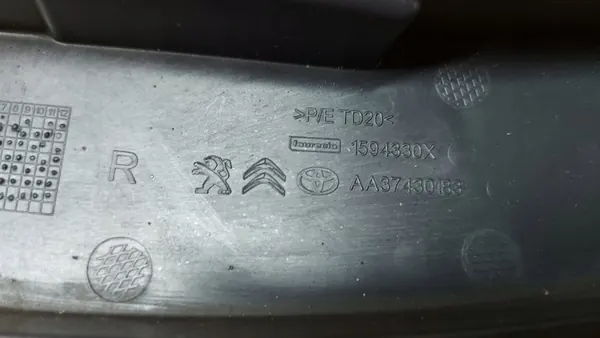 Fram höger stötfångarslider Toyota Proace 16- image 10