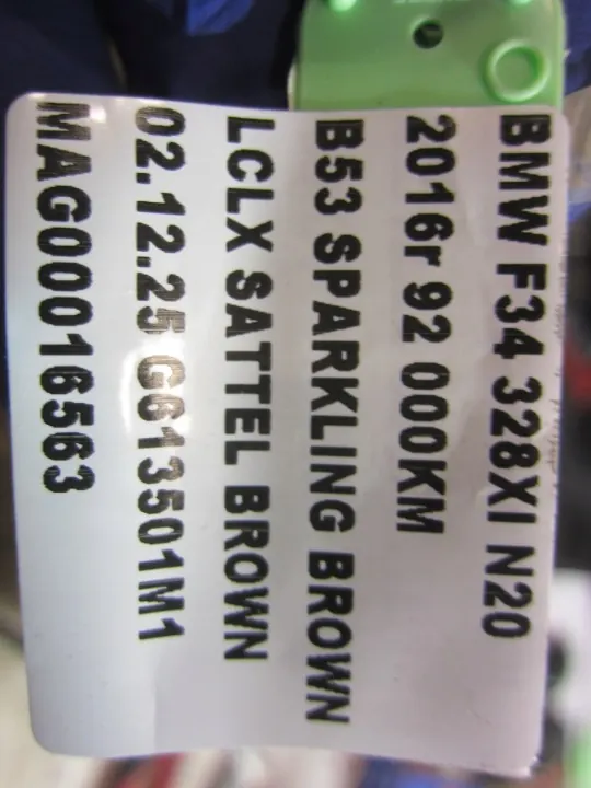 Dobradiça de porta-malas BMW 3 F34 GT OEM 41627357421 image 10