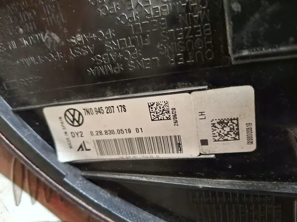VW Sharan II 7N LIFT Lámpara Trasera LED Izquierda 7N0945207 image 4
