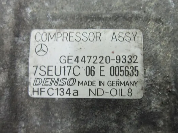 Compresor A/C MERCEDES W211 3.2 CDI A0012301411 image 10