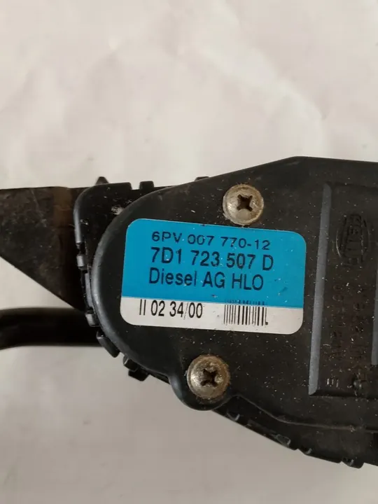 Pédale d'accélérateur VW T4 Potentiomètre 7D1721603B image 2
