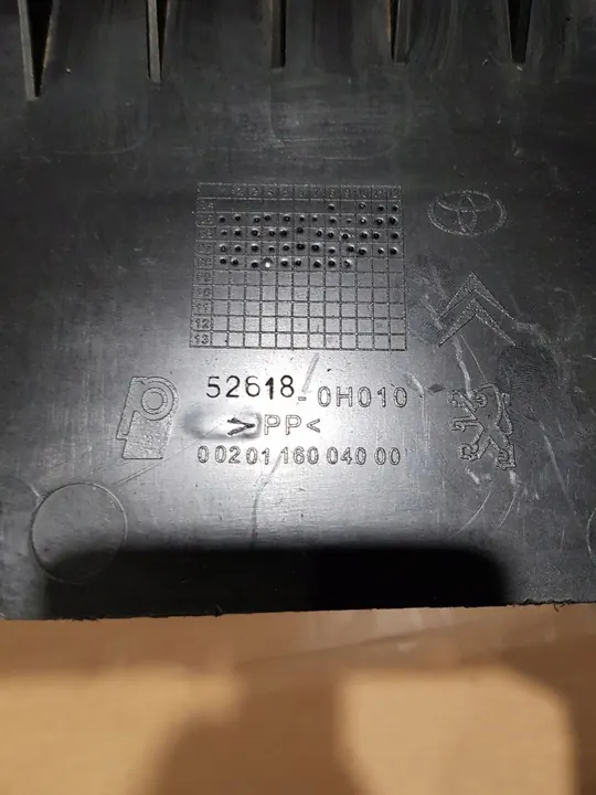 Citroen C1 2007 Framskärmskydd / Absorber OEM 526180H010 image 4