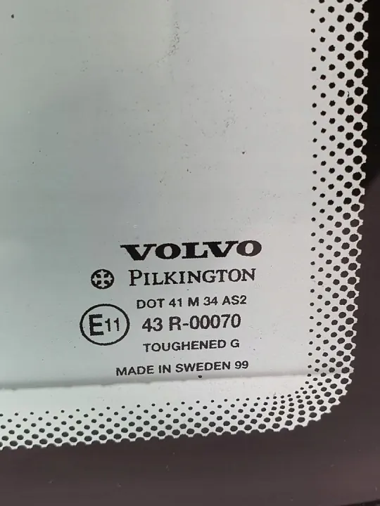 Karossglas vänster bak OEM 9151333 Volvo V70 I image 5
